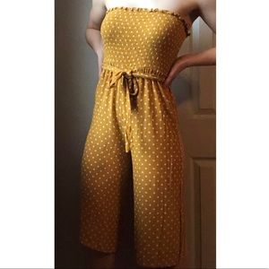 She + Sky Cropped Jumpsuit